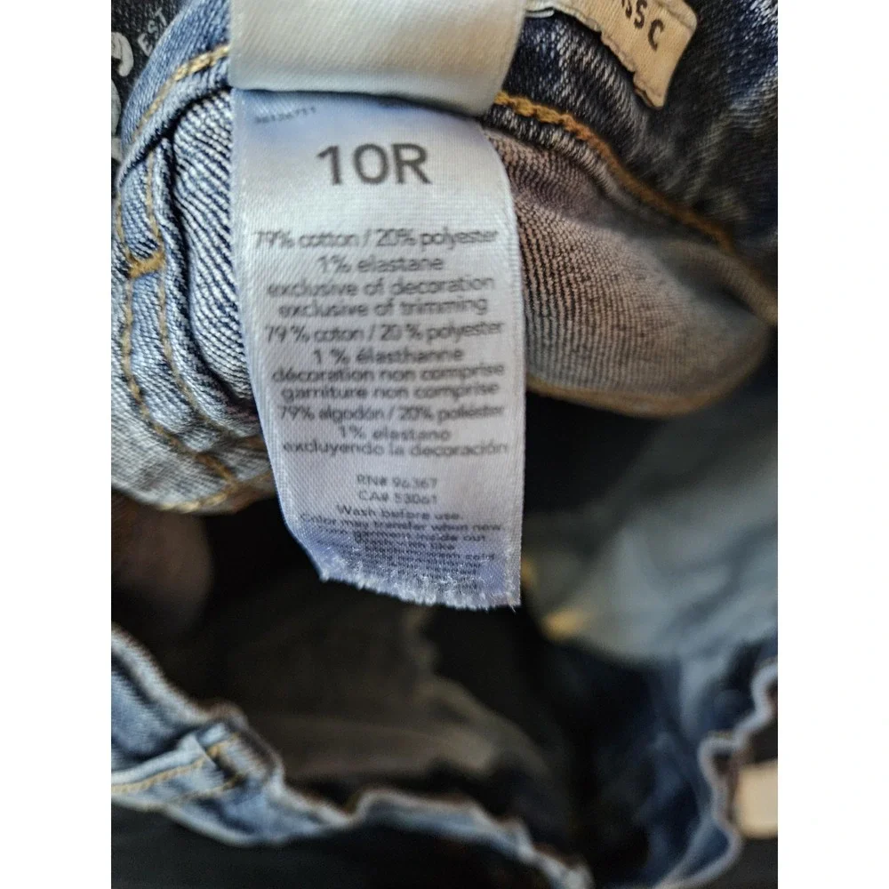 Big Osh Kosh Boys Classic‎ Jeans Sz 10R Straight Blue